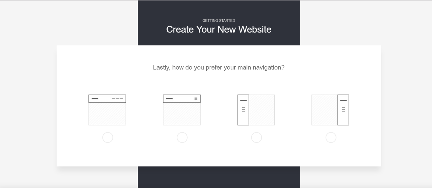 Choosing menu navigation design and layout